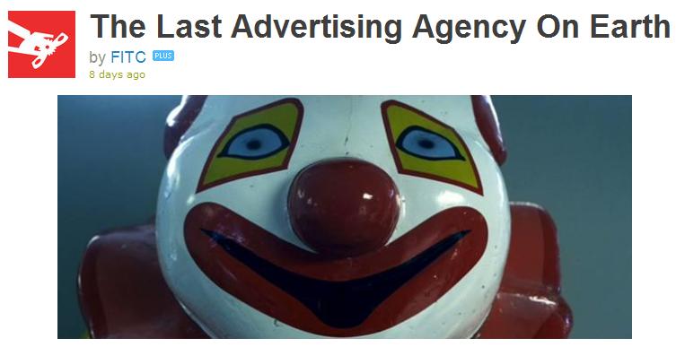 The Last Advertising Agency On Earth from FITC on Vimeo.